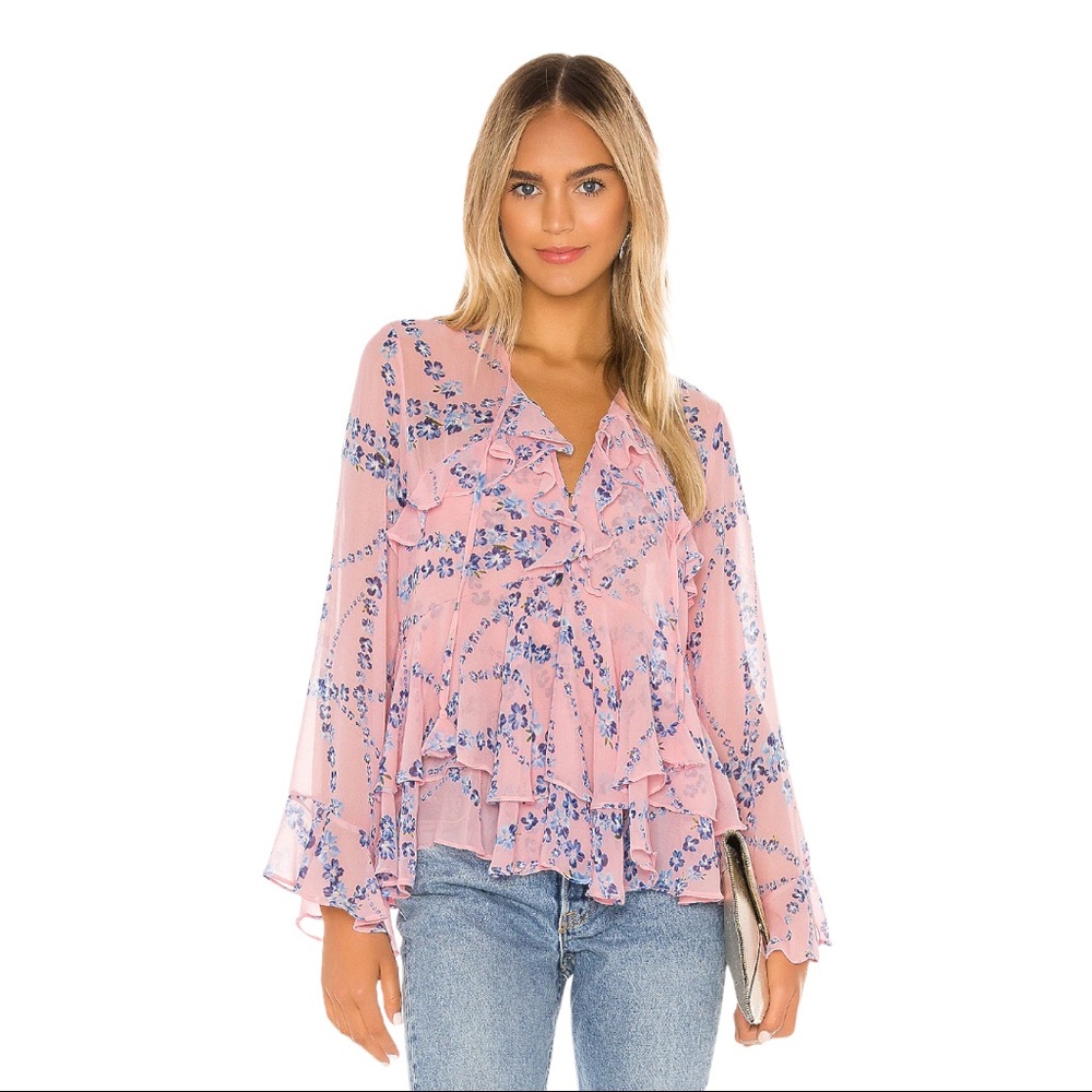 NWT Misa Los Angeles X Revolve Damaris Top S